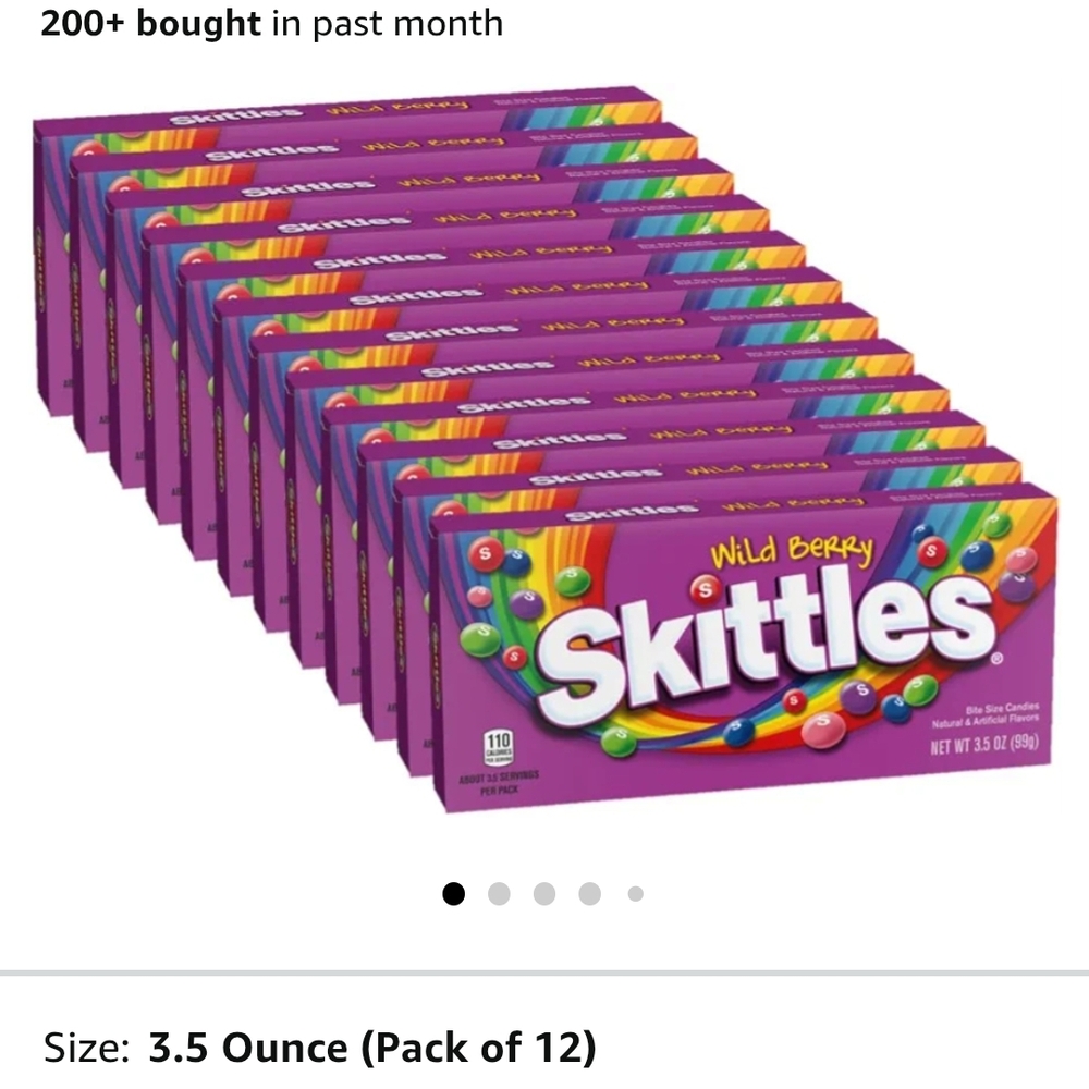 Skittles Wild Berry Candy Pack